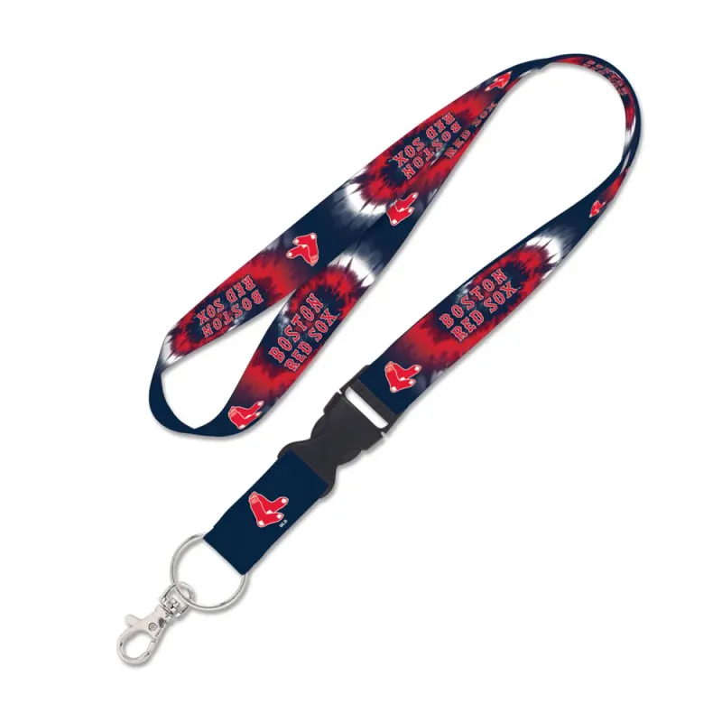 Boston Red Sox Tie Dye 1" Lanyard