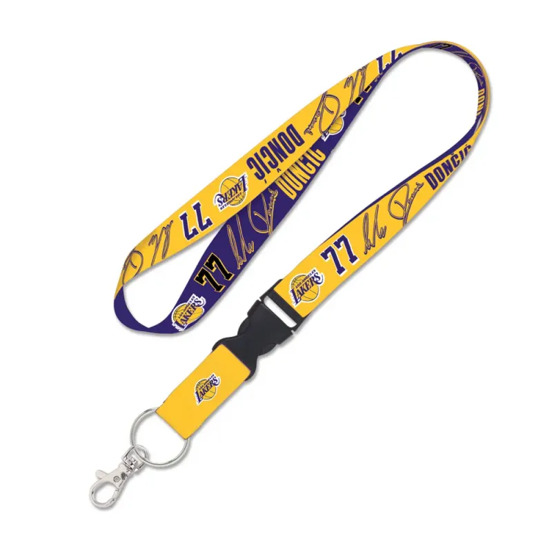 Los Angeles Lakers Luka Doncic 1" Lanyard
