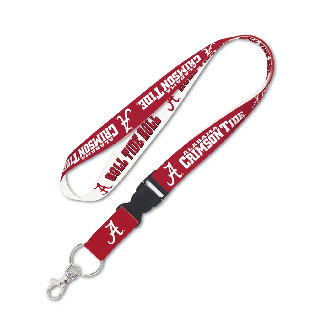 Alabama Crimson Tide Roll Tide 1" Lanyard