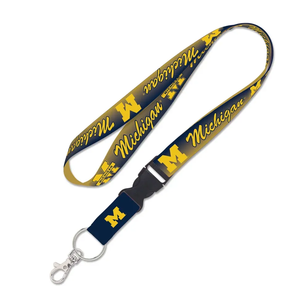 Michigan Wolverines 1 Michigan Wolverines 1" Lanyard