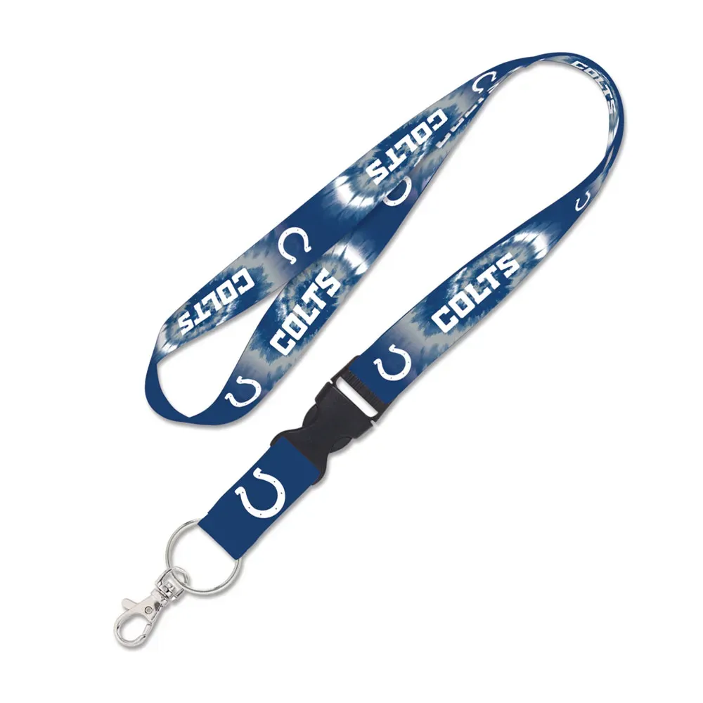 Indianapolis Colts Tie Dye 1 Indianapolis Colts Tie Dye 1" Lanyard