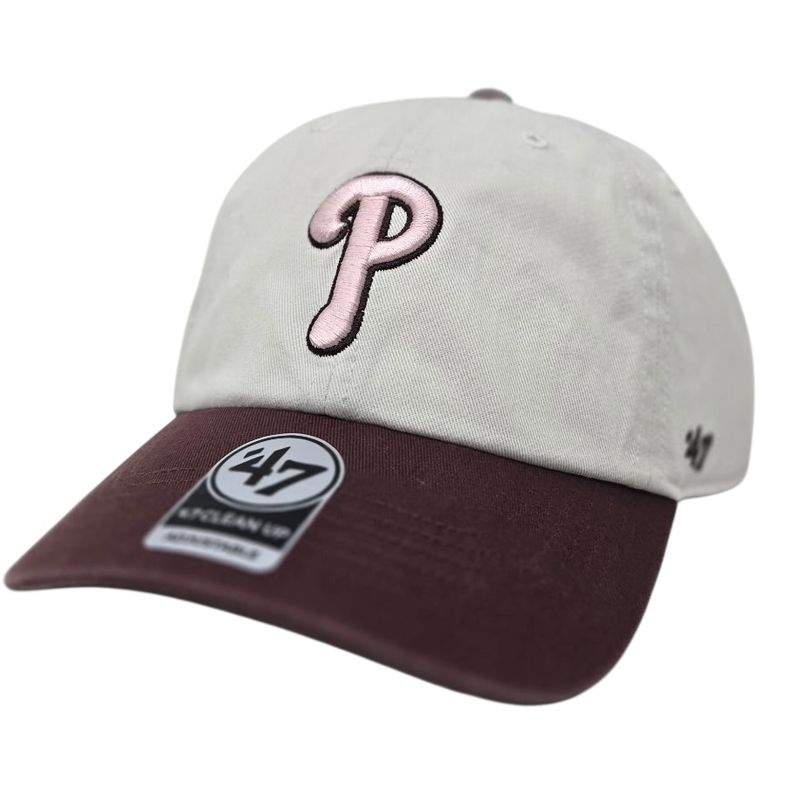 Philadelphia Phillies Sandstone 47 Brand Clean Up Adjustable Hat