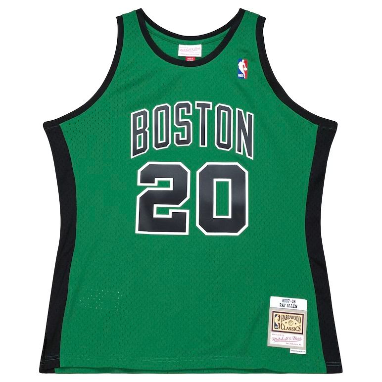 Boston Celtics Ray Allen 2007-08 Green Mitchell & Ness Men’s Swingman Jersey