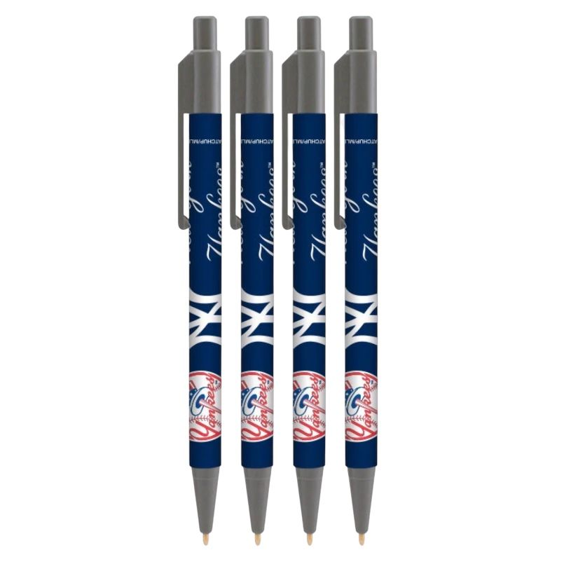 New York Yankees Set of 4 Pens