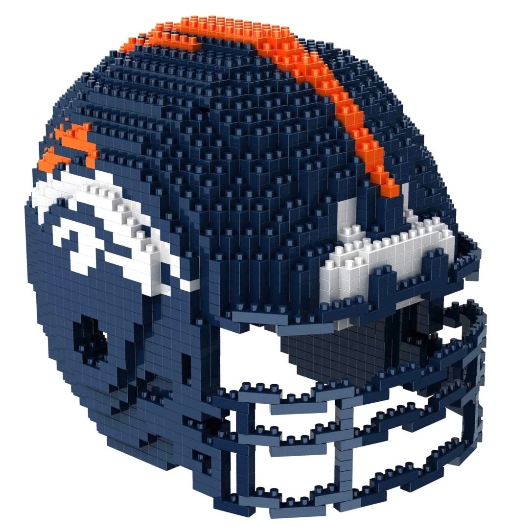 Denver Broncos 3D BRXLZ Helmet