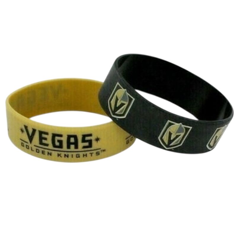 Vegas Golden Knights Rubber Bulk Wrist Bands Vegas Golden Knights Rubber Bulk Wrist Bands