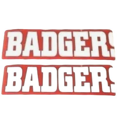Wisconsin Badgers Rubber Bulk Wrist Band Set Of 2 Wisconsin Badgers Rubber Bulk Wrist Band Set Of 2