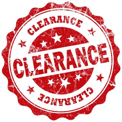 Clearance Items