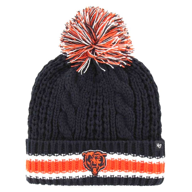 Chicago Bears Women’s New Era Cuffed Pom Knit Hat