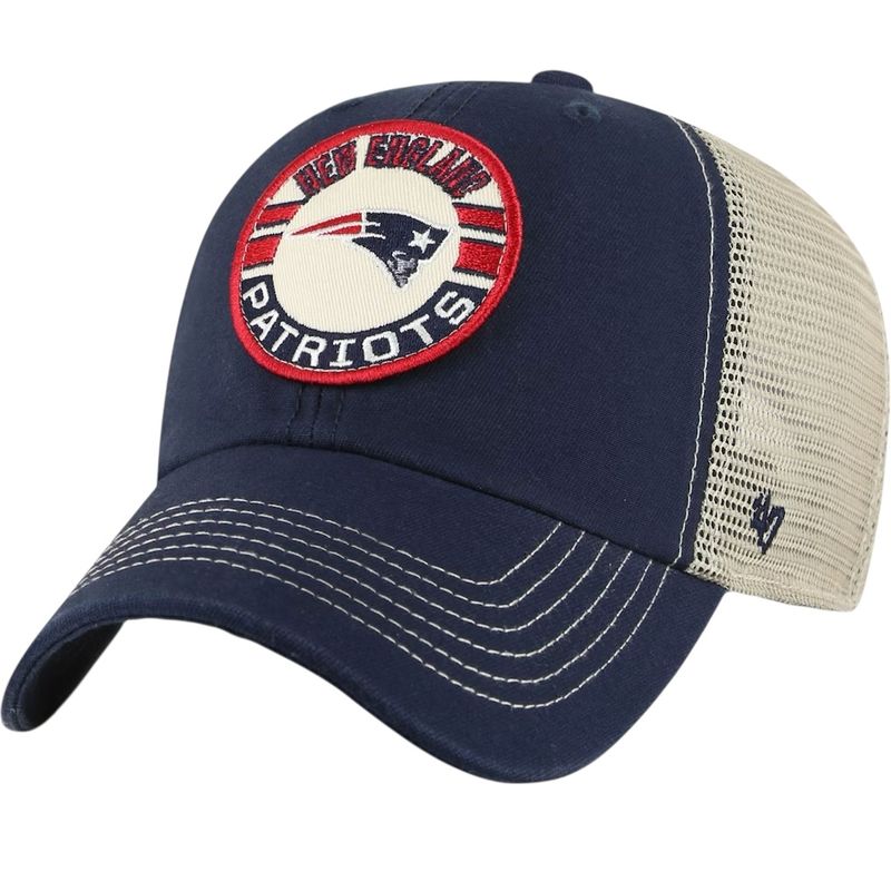 New England Patriots Men’s Notch 47 Brand Clean Up Adjustable Hat