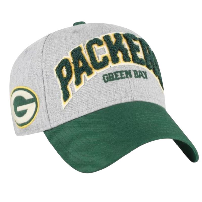 Green Bay Packers Men’s Gray Standish 47 Brand MVP Adjustable Hat Green Bay Packers Men’s Gray Standish 47 Brand MVP Adjustable Hat