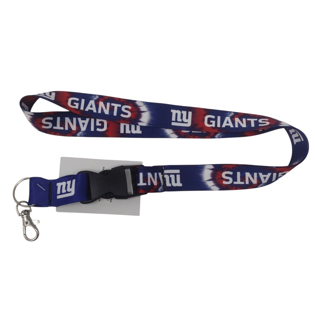 New York Giants Tie Dye 1" Lanyard