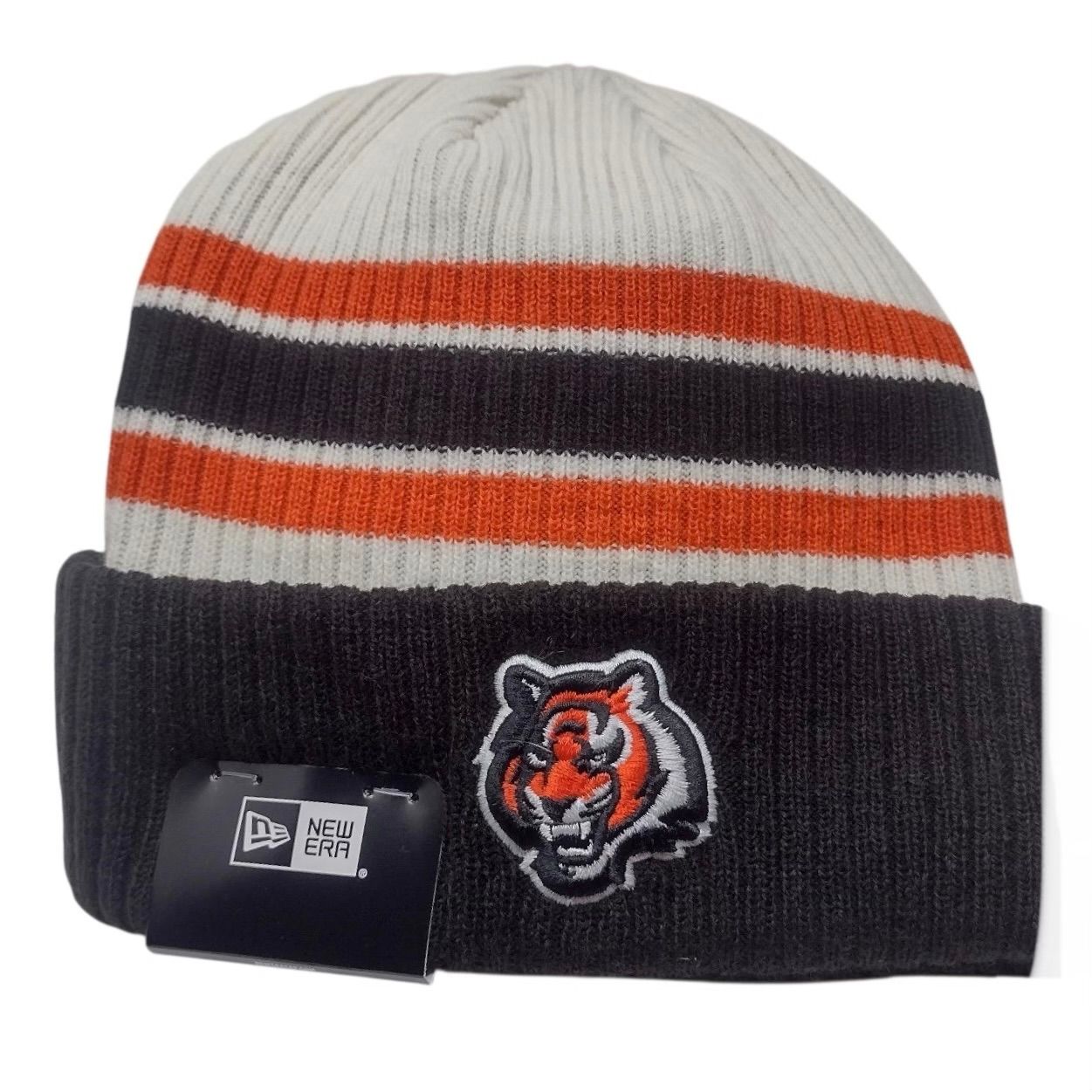 Cincinnati Bengals Men’s Vintage New Era Cold Weather Cuffed Knit Hat