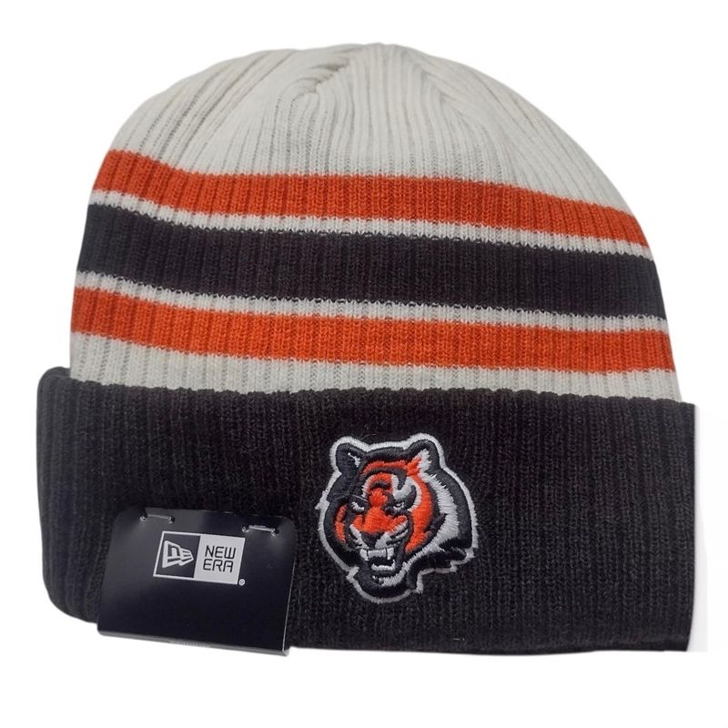 Cincinnati Bengals Men’s Vintage New Era Cold Weather Cuffed Knit Hat
