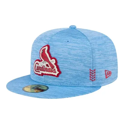 St. Louis Cardinals Men's Light Blue 2024 New Era 59Fifty Fitted Hat