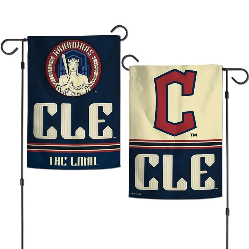 Cleveland Guardians 12.5" x 18" Premium 2-Sided Garden Flag