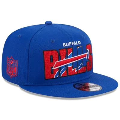 Buffalo Bills Men’s New Era Royal NFL Draft 9FIFTY Snapback Adjustable Hat