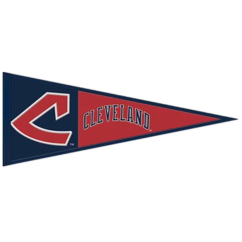 Cleveland Guardians 13” x 32” Wool Pennant
