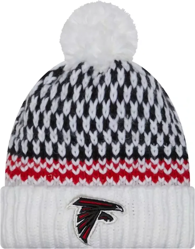 Atlanta Falcons Women’s New Era Cold Weather Knit Pom Hat Atlanta Falcons Women’s New Era Cold Weather Knit Pom Hat