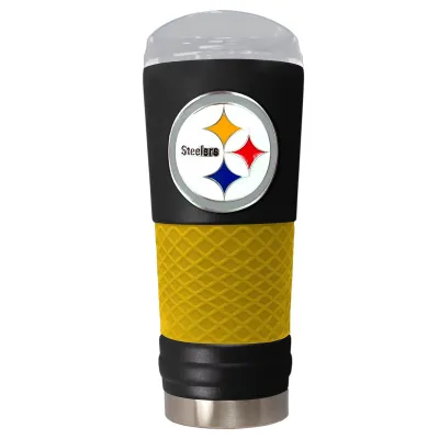 Pittsburgh Steelers 24oz Draft Travel Tumbler