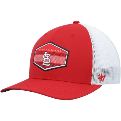 St. Louis Cardinals Men's 47 Burgess Trucker Adjustable Hat St. Louis Cardinals Men's 47 Burgess Trucker Adjustable Hat