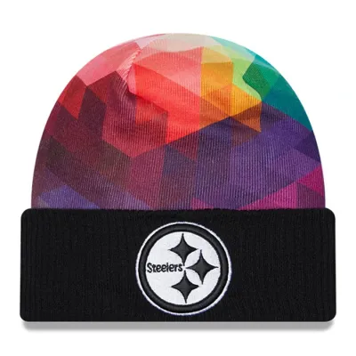 Pittsburgh Steelers Men’s NFL Crucial Catch Cuffed Knit Hat Pittsburgh Steelers Men’s NFL Crucial Catch Cuffed Knit Hat