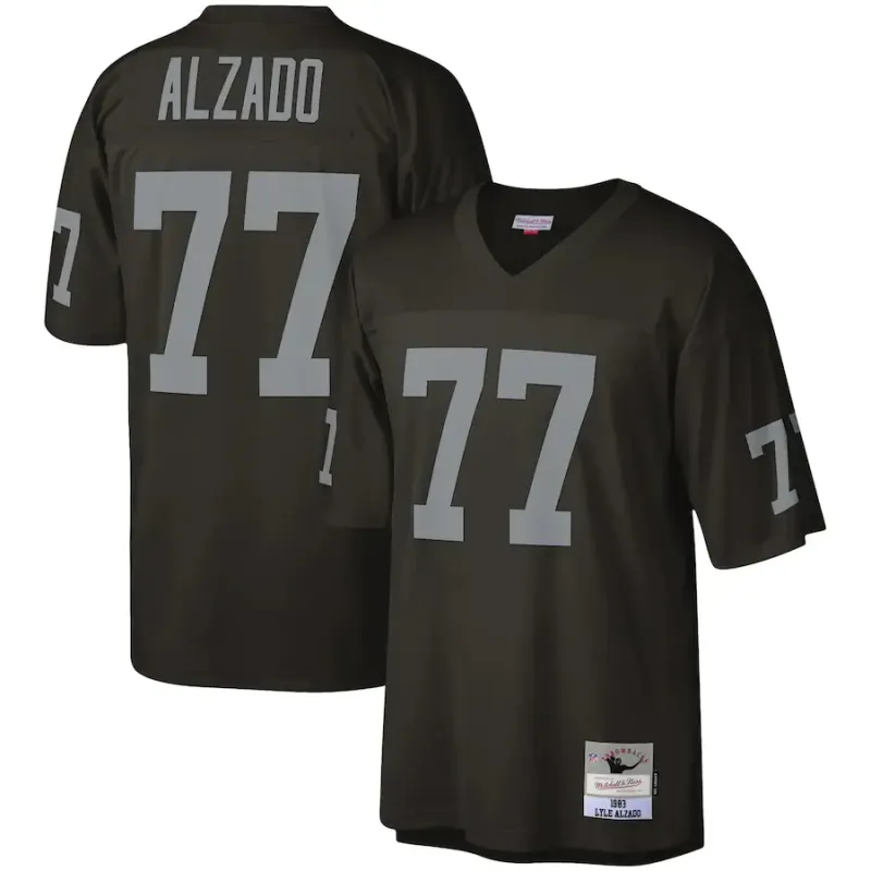 Las Vegas Raiders Lyle Alzado 1983 Black Mitchell & Ness Men's Legacy Jersey