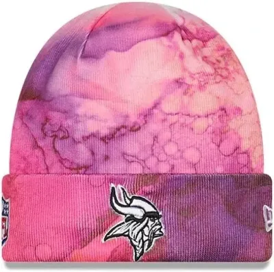 Minnesota Vikings Men’s New Era Crucial Catch Cuffed Knit Hat