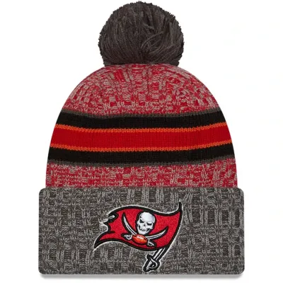 Tampa Bay Buccaneers Men’s New Era Sideline Knit Pom Hat