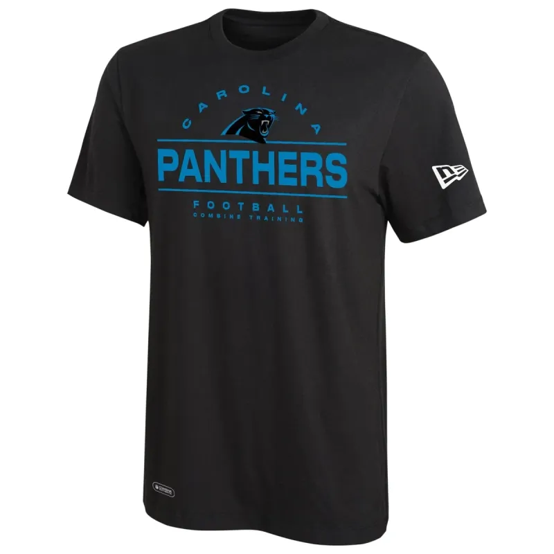 Carolina Panthers Men’s New Era Blitz Lightning Dri-Tek Combine Training T-Shirt