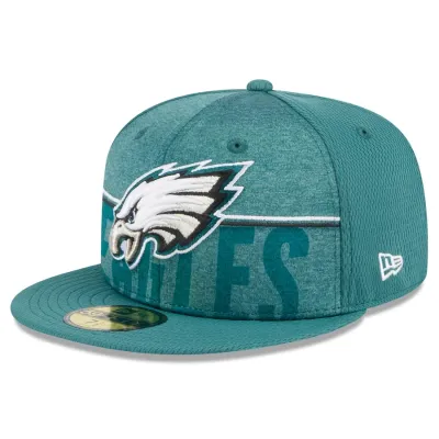 Philadelphia Eagles Men’s New Era Green NFL Training Camp 59FIFTY Fitted Hat