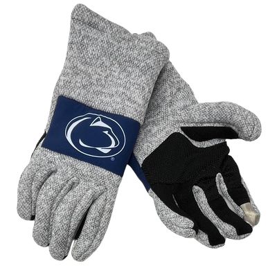 Penn State Nittany Lions Heather Grey Insulated Gloves