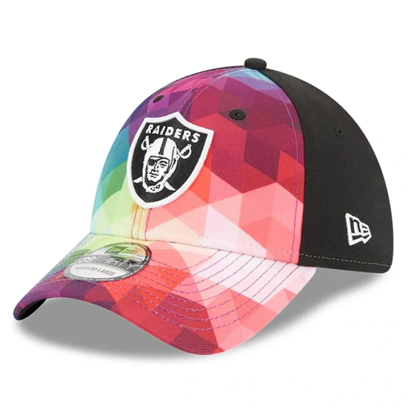 Las Vegas Raiders Men's New Era NFL Crucial Catch 39THIRTY Flex Hat Las Vegas Raiders Men's New Era NFL Crucial Catch 39THIRTY Flex Hat
