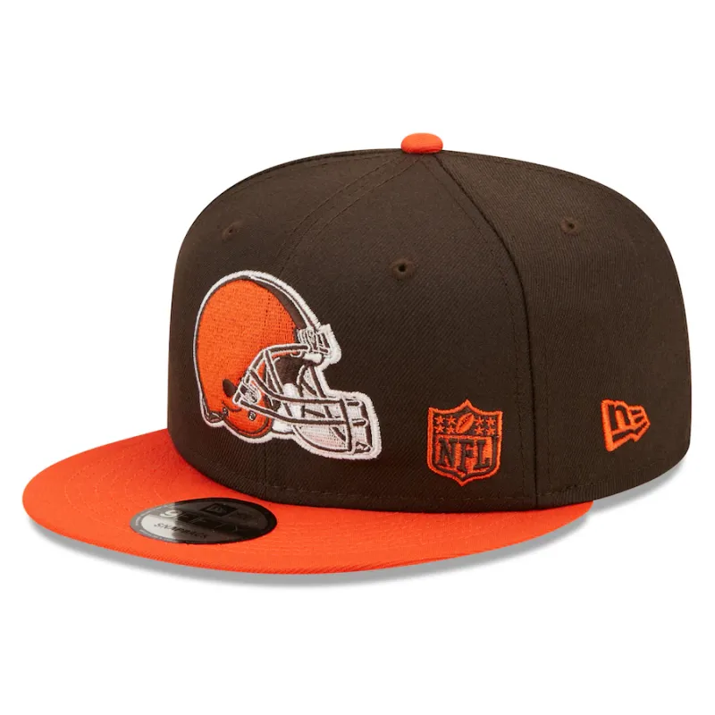 Cleveland Browns Men's New Era 9Fifty Flawless Snapback Hat