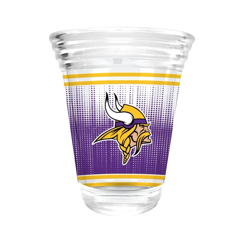 Minnesota Vikings 2 Ounce Collector Shot Glass