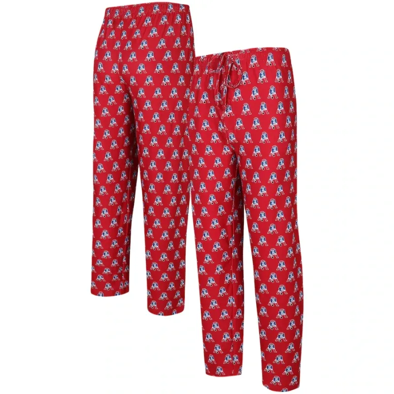 New England Patriots Men's Retro Concepts Sport Gauge Pajama Pants
