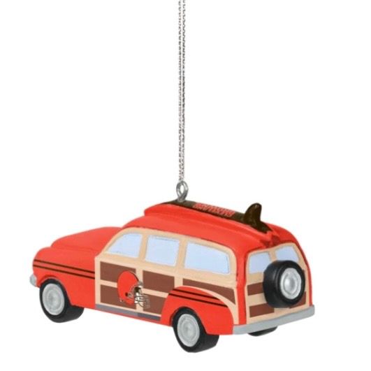 Cleveland Browns Station Wagon Christmas Ornament Cleveland Browns Station Wagon Christmas Ornament