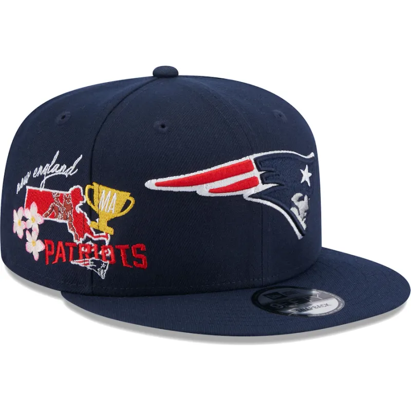 New England Patriots Men's New Era 9Fifty Icon Snapback Hat