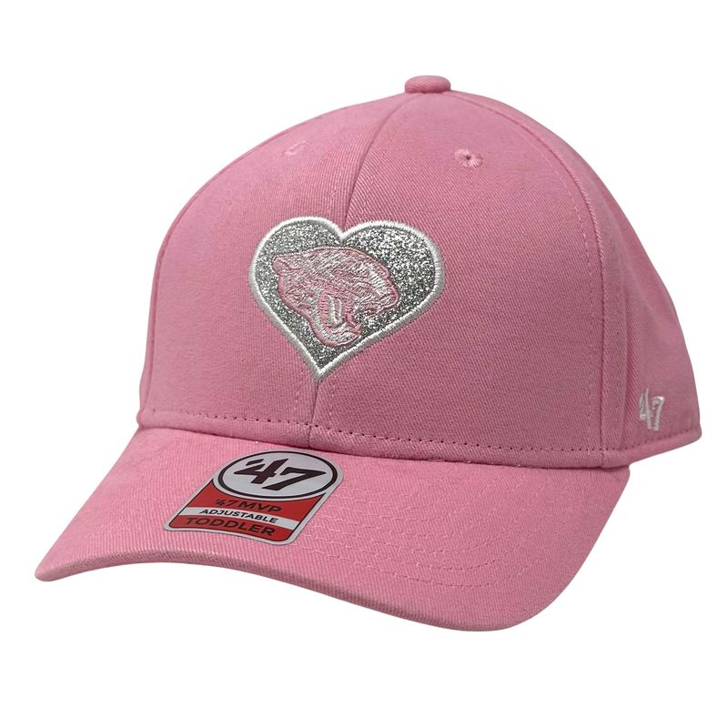 Jacksonville Jaguars Pink 47 Brand MVP Toddler Adjustable Hat Jacksonville Jaguars Pink 47 Brand MVP Toddler Adjustable Hat
