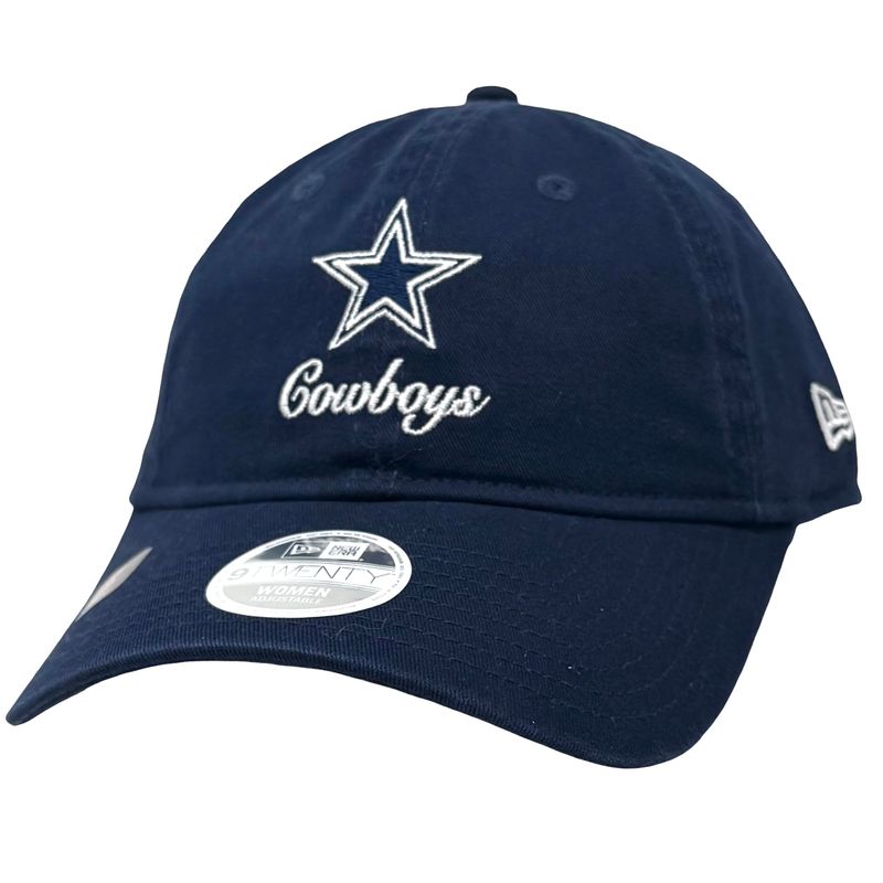 Dallas Cowboys Women’s Navy Preppy New Era 9Twenty Adjustable Hat