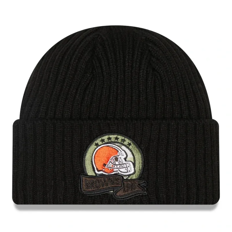 Cleveland Browns Men’s New Era Salute To Service Knit Hat Cleveland Browns Men’s New Era Salute To Service Knit Hat