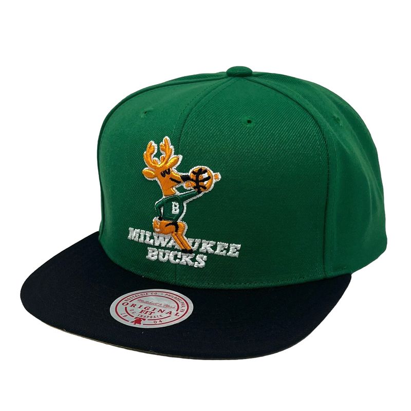 Milwaukee Bucks Men’s Mitchell & Ness Core Basic Snapback Hat Milwaukee Bucks Men’s Mitchell & Ness Core Basic Snapback Hat