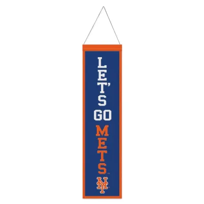New York Mets Let’s Go Wool Banner