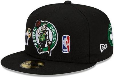Boston Celtics Men’s New Era 59Fifty 17 Time NBA Champions Edition Black Fitted Hat
