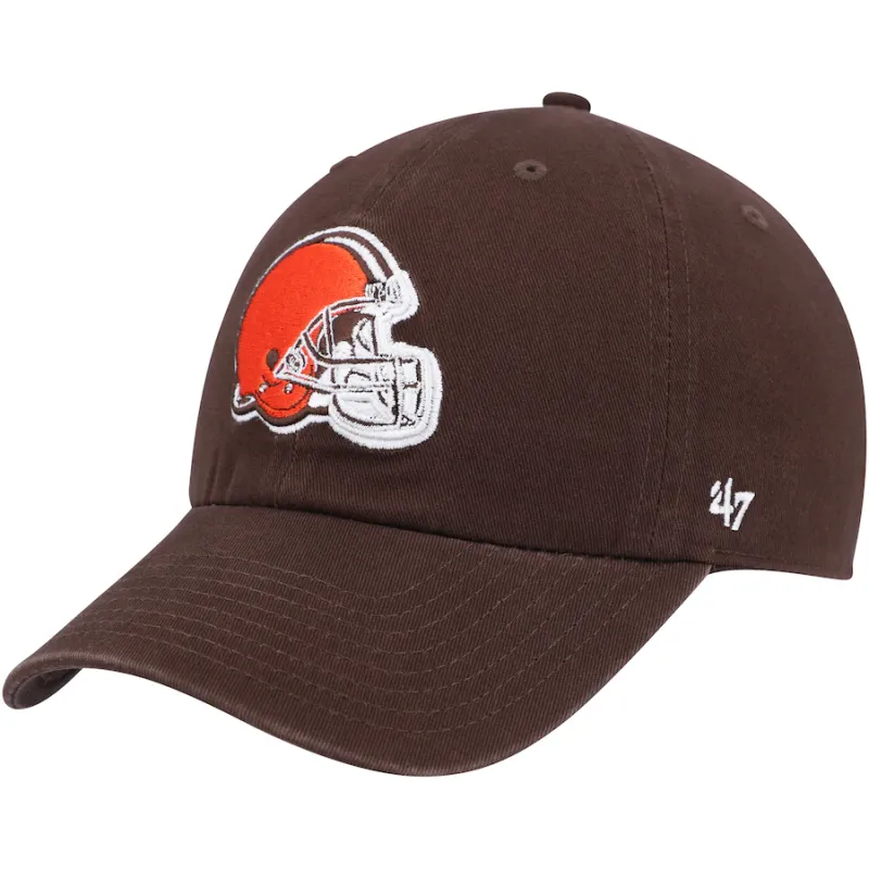 Cleveland Browns Men’s 47 Brand Clean Up Adjustable Hat