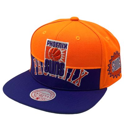 Phoenix Suns Men’s NBA Half N Half Mitchell & Ness Snapback Hat Phoenix Suns Men’s NBA Half N Half Mitchell & Ness Snapback Hat