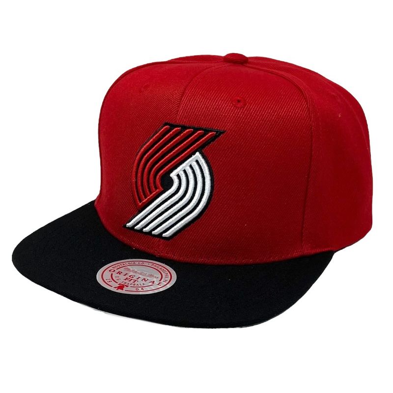 Portland Trail Blazers Men’s Mitchell & Ness NBA Core Snapback Hat