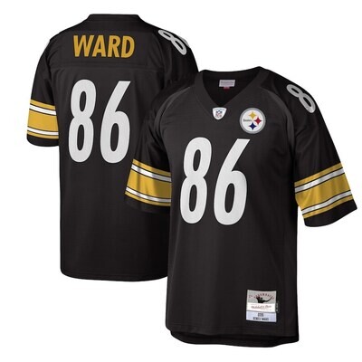 Pittsburgh Steelers Hines Ward 2005 Black Mitchell & Ness Men's Legacy Jersey Pittsburgh Steelers Hines Ward 2005 Black Mitchell & Ness Men's Legacy Jersey