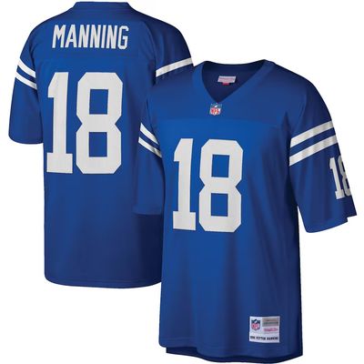 Indianapolis Colts Peyton Manning 1998 Blue Mitchell & Ness Men's Legacy Jersey Indianapolis Colts Peyton Manning 1998 Blue Mitchell & Ness Men's Legacy Jersey