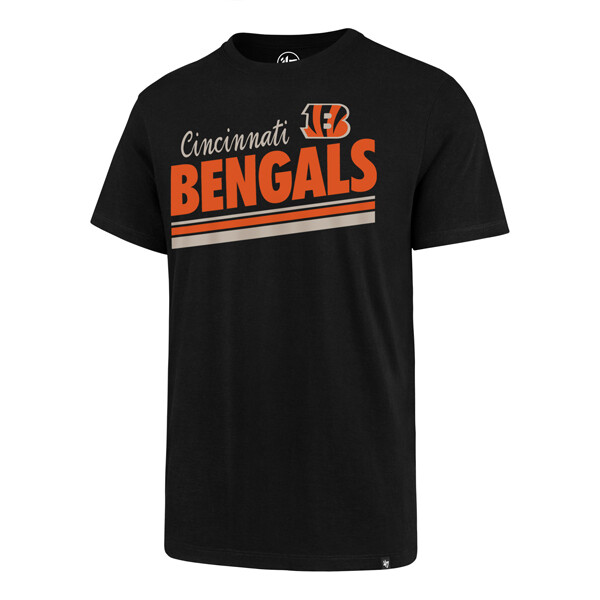 Cincinnati Bengals Men's 47 Brand Rival T-Shirt Cincinnati Bengals Men's 47 Brand Rival T-Shirt
